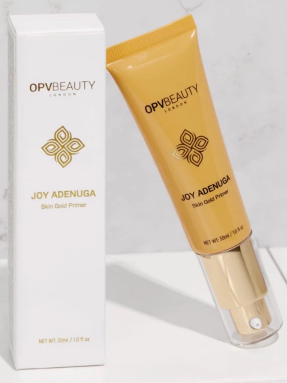 OPV Beauty SKIN GOLD PRIMER (JOY ADENUGA) 30ml BRAND NEW/SEALED